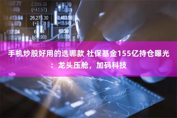 手机炒股好用的选哪款 社保基金155亿持仓曝光：龙头压舱，加码科技